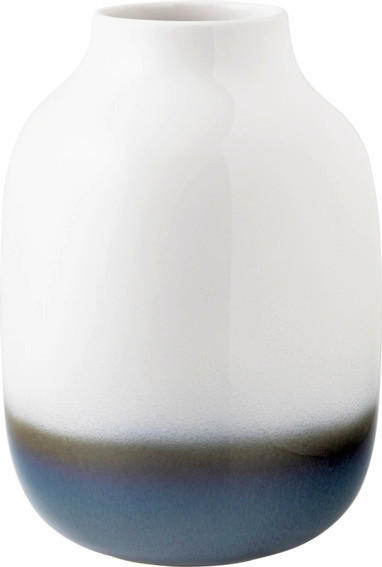 VASE LAVE HOME  - Blau/Weiß, Basics, Keramik (15,5cm) - like.Villeroy & Boch