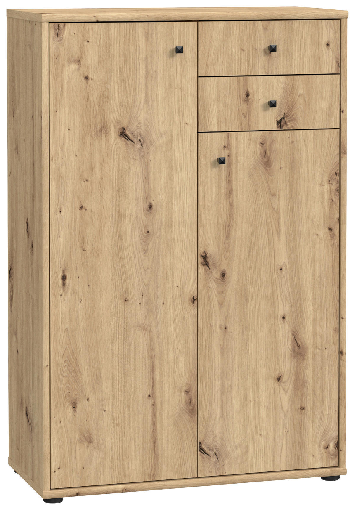 KOMMODE 73,7/111,1/34,8 cm Eiche Artisan  - Eiche Artisan, Design, Holzwerkstoff (73,7/111,1/34,8cm)