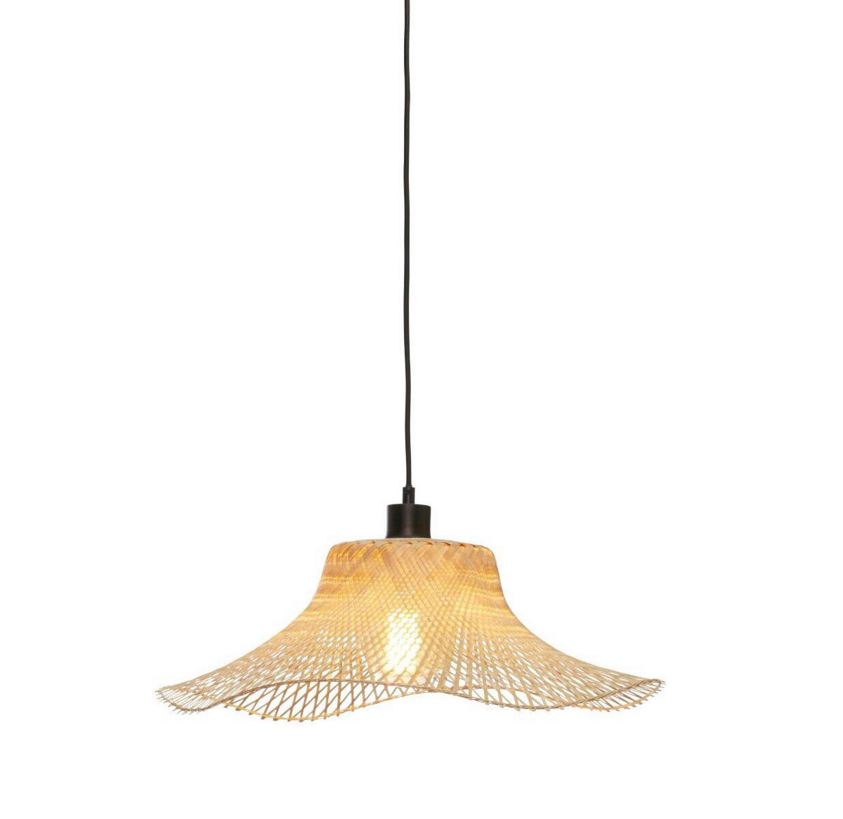 HÄNGLAMPA GOOD&MOJO  50/50/15 cm  - naturfärgad, Trend (50/50/15cm) - Good & Mojo