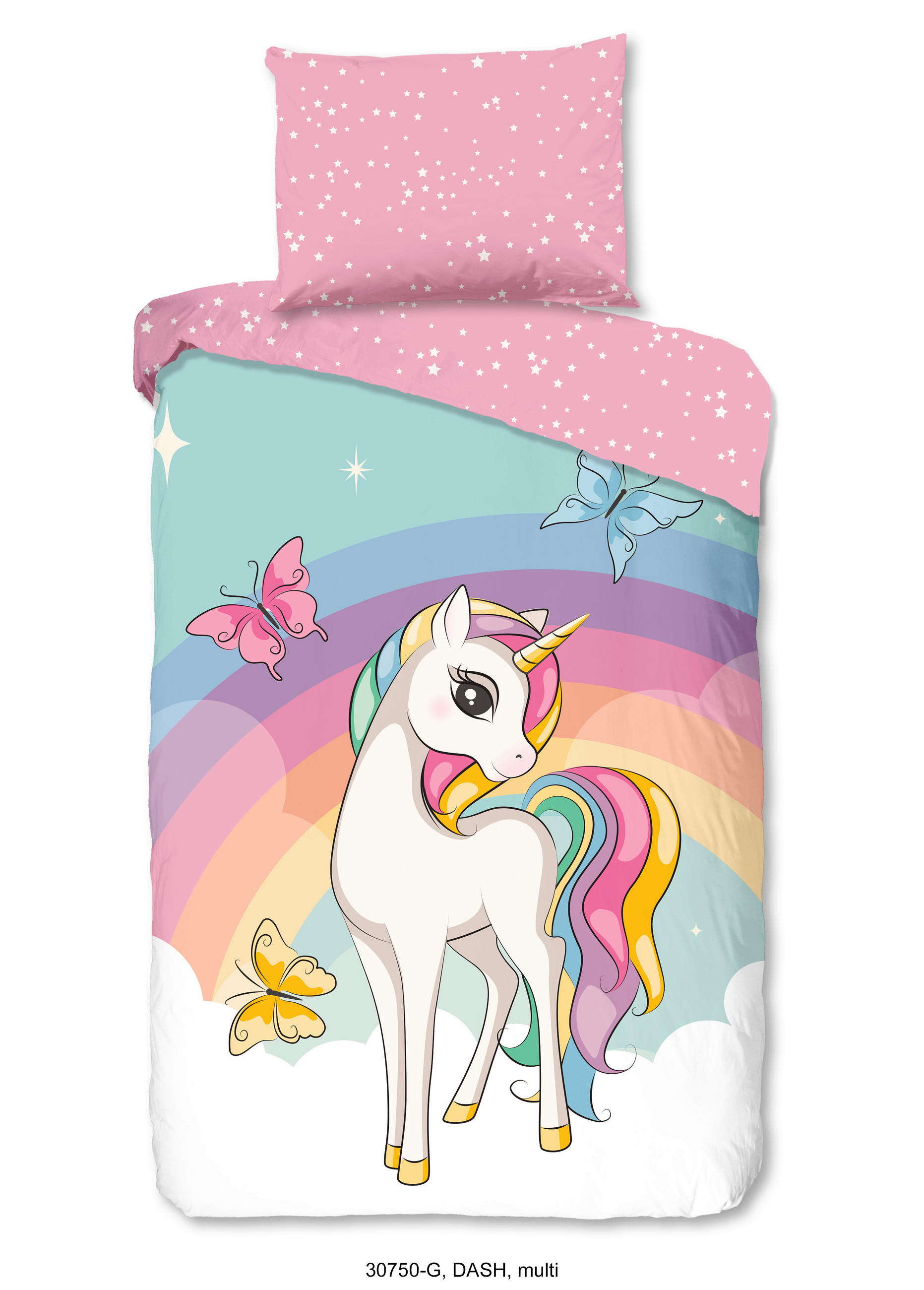 KINDERBETTWÄSCHE 140/200 cm  - Türkis/Multicolor, Trend, Textil (140/200cm)