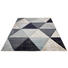 WEBTEPPICH 160/230 cm Beige, Blau, Schwarz - Blau/Beige, Textil/Weitere Naturmaterialien (160/230cm) - Novel