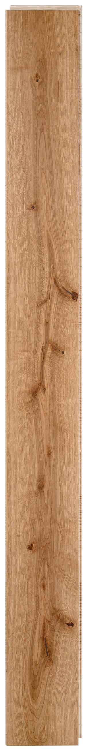 SCHLOSSDIELE Eiche rustikal  per  m² - Eichefarben, LIFESTYLE, Holz (238/23,3/1,3cm) - Waldwelt