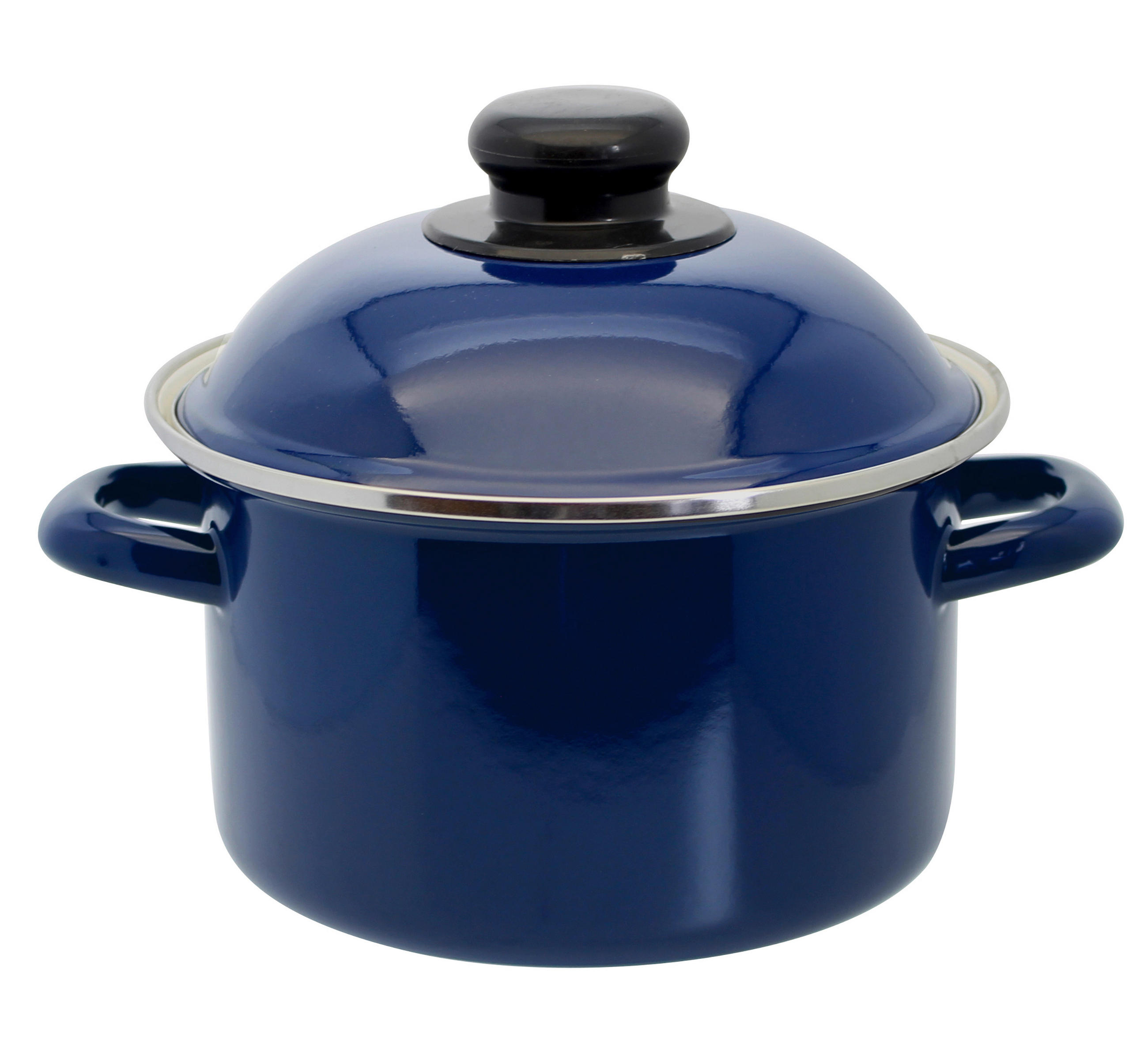 FLEISCHTOPF Royalblau 1,8 L  - Blau, Basics, Metall (16/10,5cm) - ELO