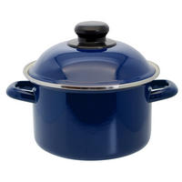 FLEISCHTOPF Royalblau 1,8 L  - Blau, Basics, Metall (16/10,5cm) - ELO