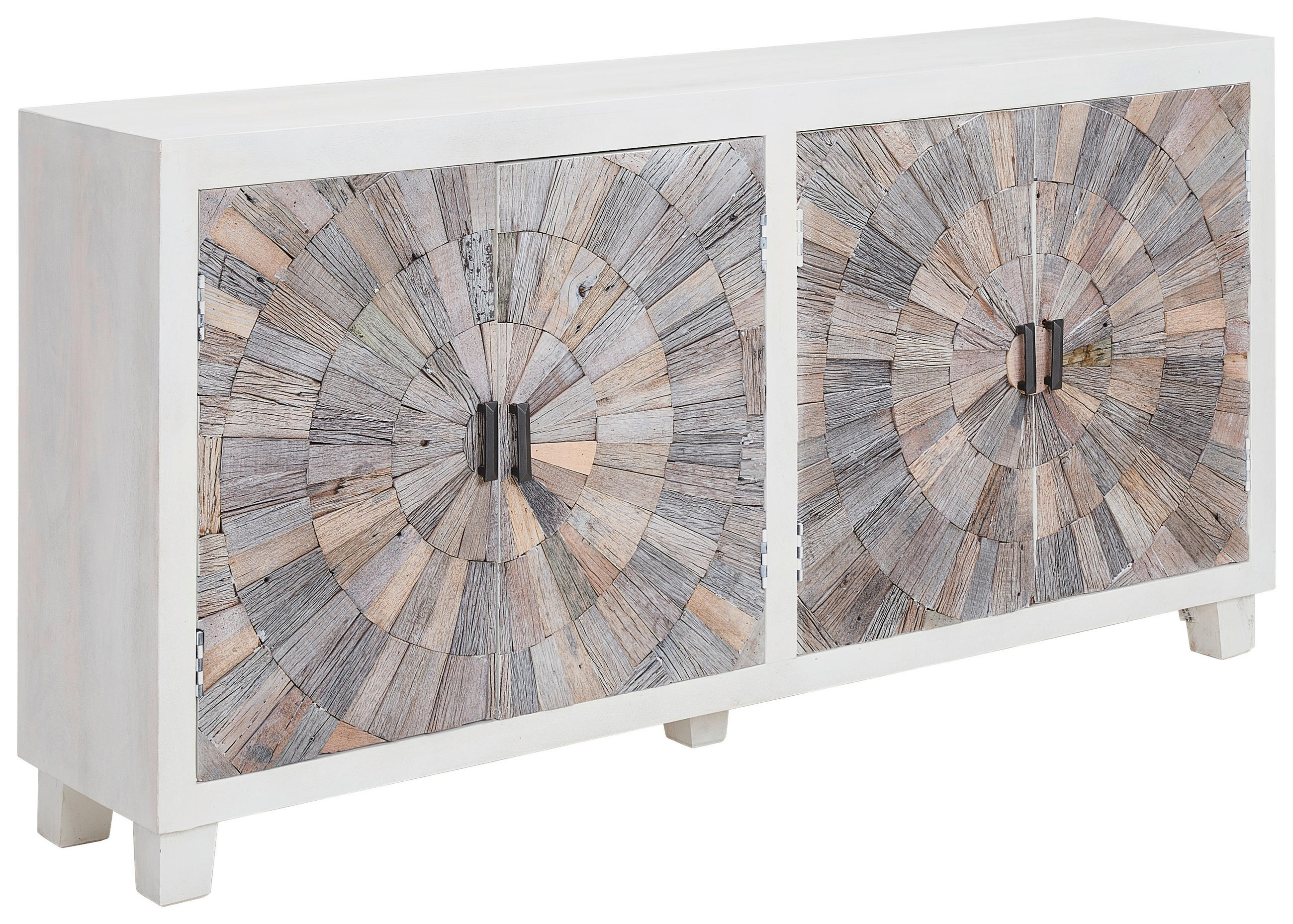 SIDEBOARD  in 180/92/40 cm  - Weiß, Design, Holz/Holzwerkstoff (180/92/40cm) - Ambia Home