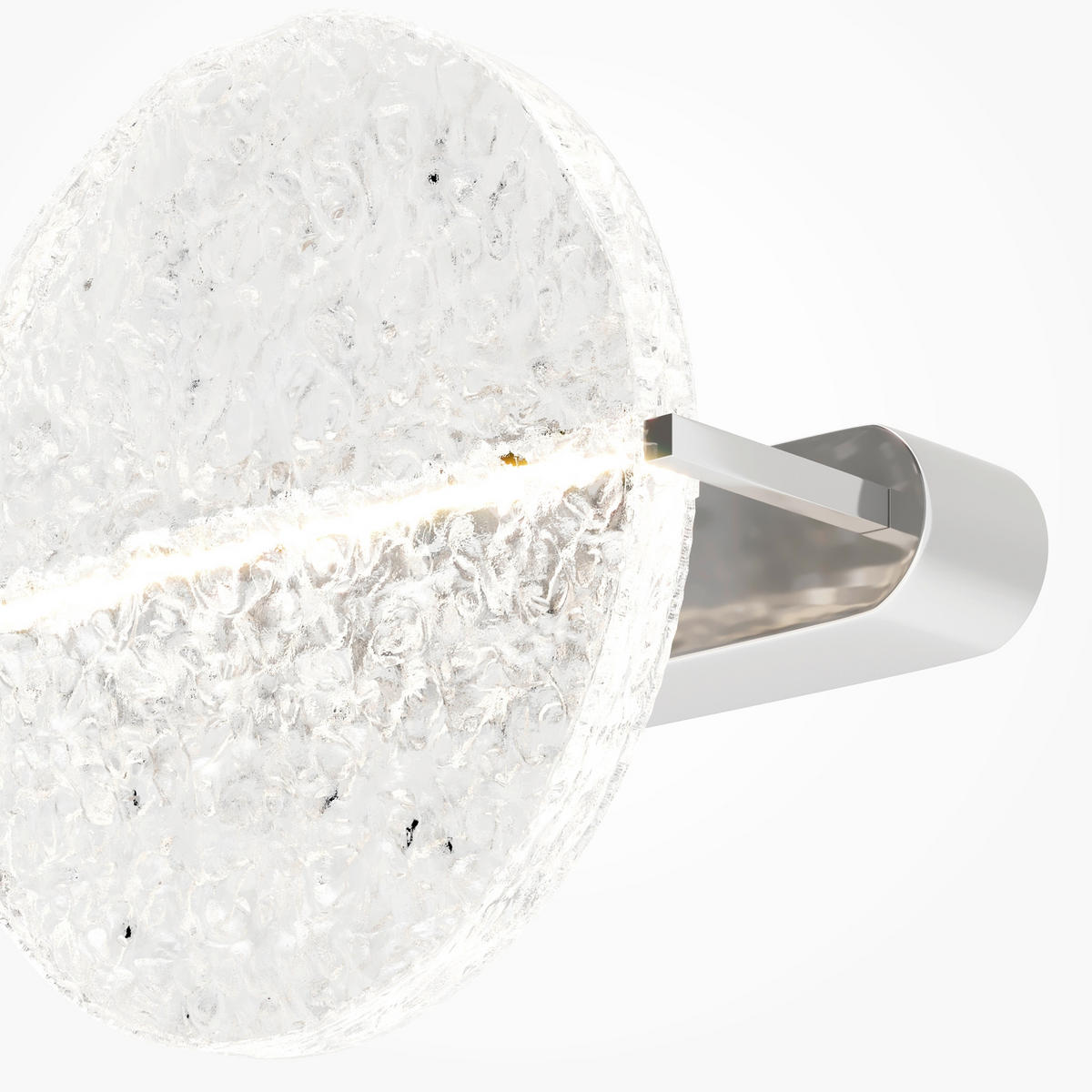WANDLEUCHTE Mangata 25/- cm  - Chromfarben, Design, Metall (25/-cm) - MAYTONI