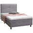 BOXSPRINGBETT 120/200 cm in Hellgrau - Hellgrau/Grau, KONVENTIONELL, Textil (120/200cm) - Stylife BOXSPRINGBETT 120/200 cm in Hellgrau - Hellgrau/Grau, KONVENTIONELL, Textil (120/200cm) - Stylife