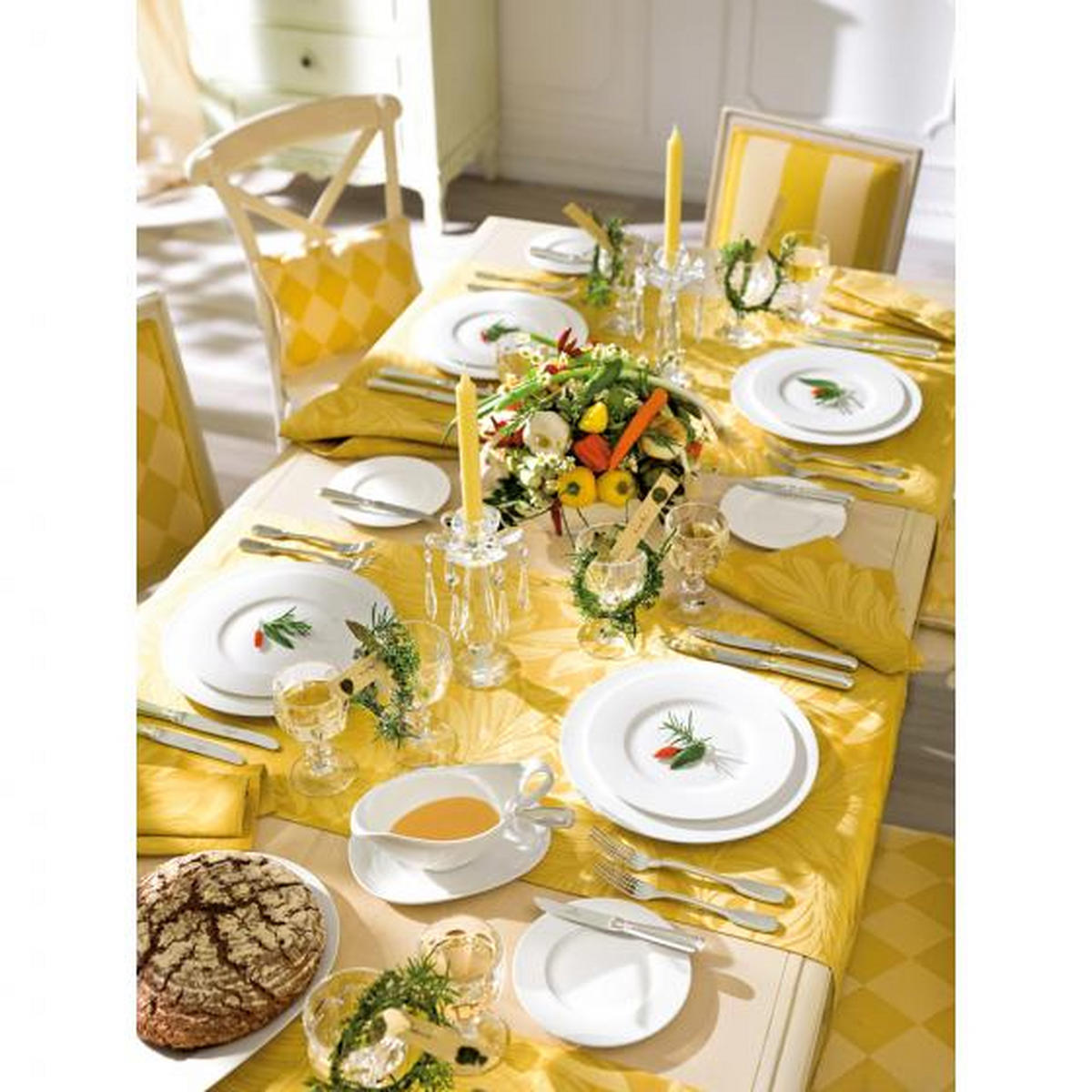 SPEISETELLER Noblesse 27 cm  - Weiss, Basics, Keramik (27cm) - Villeroy & Boch