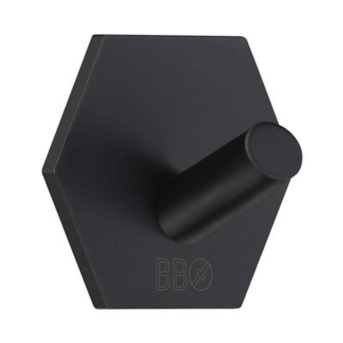 CÂRLIG in negru  - negru, Design, metal (5,2/4,5/0,3cm) - Smedbo