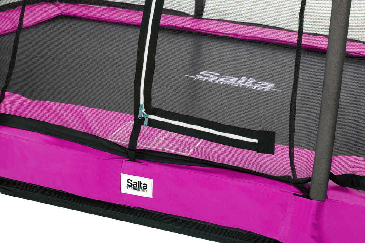 Trampolin Salta Comfort Ground Salta Comfort Edition Ground  - Pink, Basics, Metall (214/153cm) - Salta
