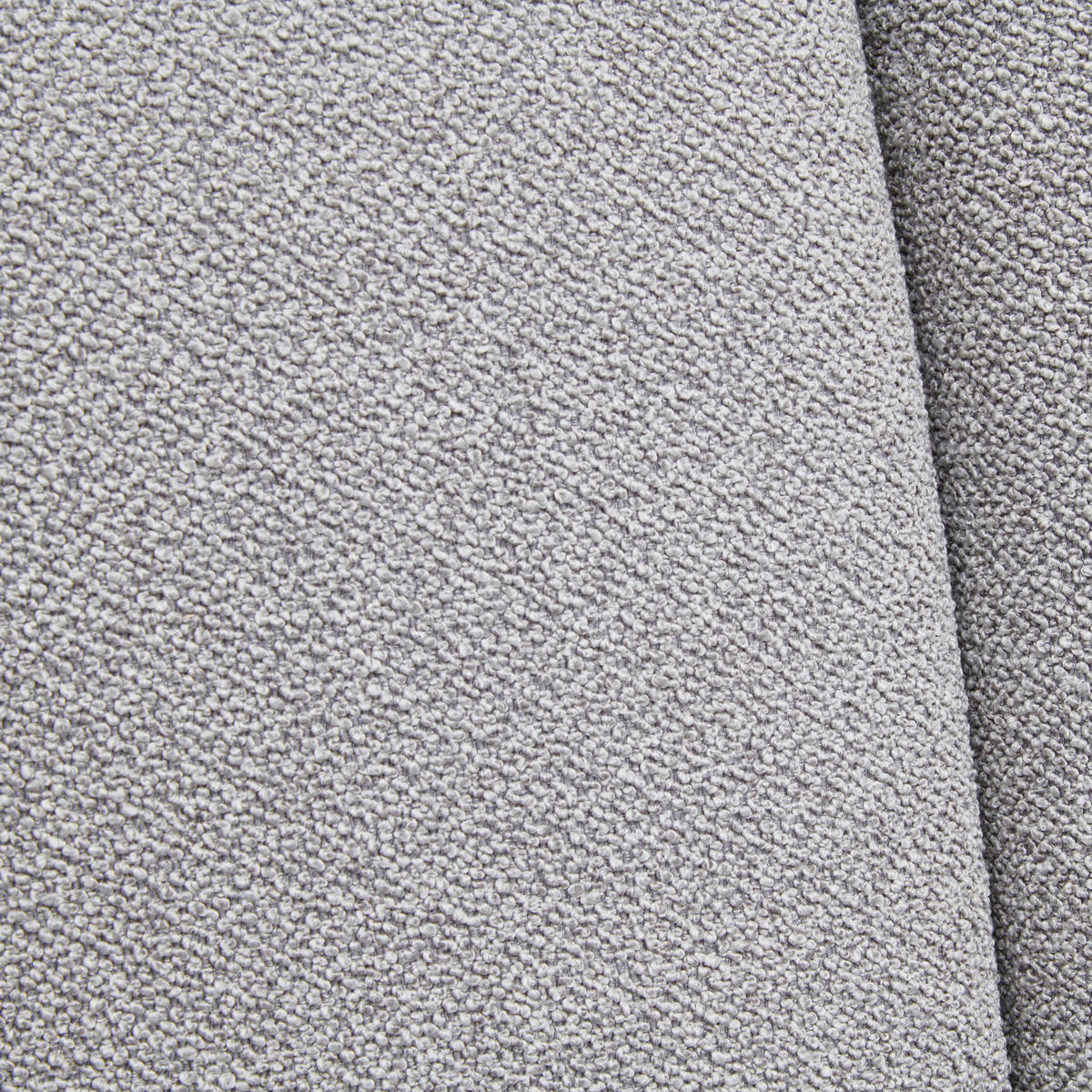 ECKSOFA in Flachgewebe Hellgrau  - Hellgrau/Schwarz, Design, Textil/Metall (259/152cm) - Dieter Knoll