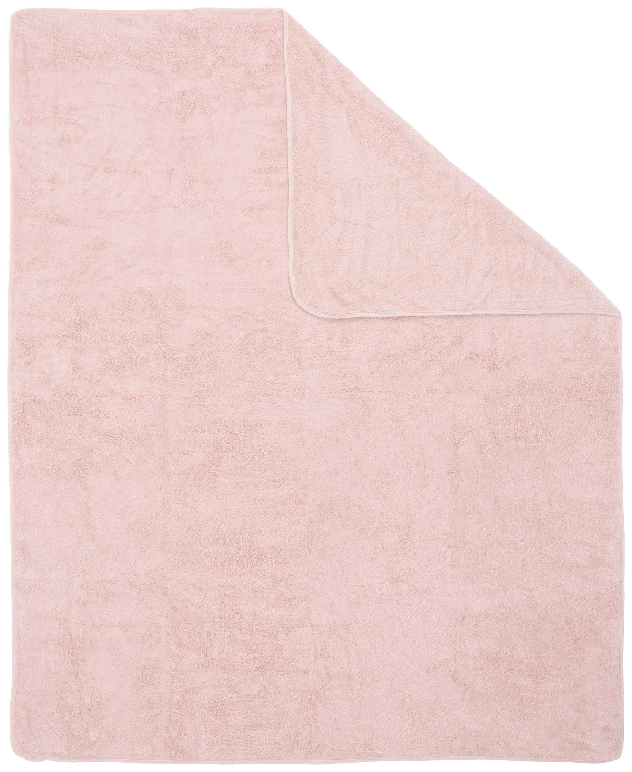 DECKE 3612 Wellsoft Uni 150/200 cm  - Rosa, KONVENTIONELL, Textil (150/200cm) - S. Oliver