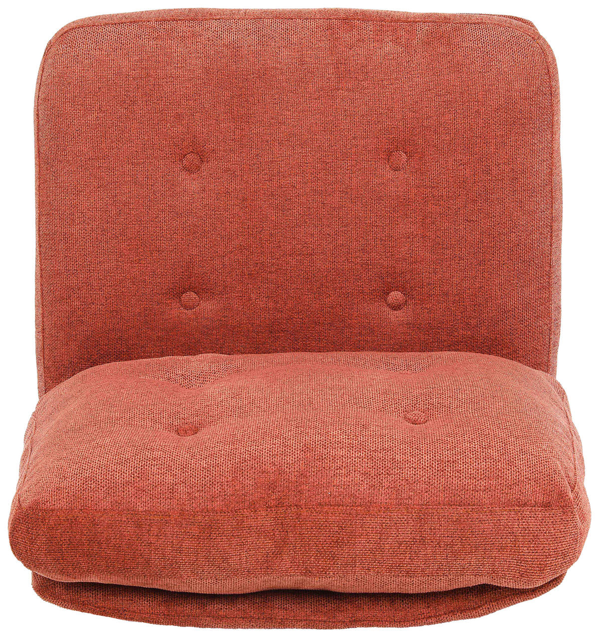 DREHSTUHL Mikrofaser Rot  - Rot/Schwarz, MODERN, Holz/Kunststoff (66/90/98/76cm) - MID.YOU