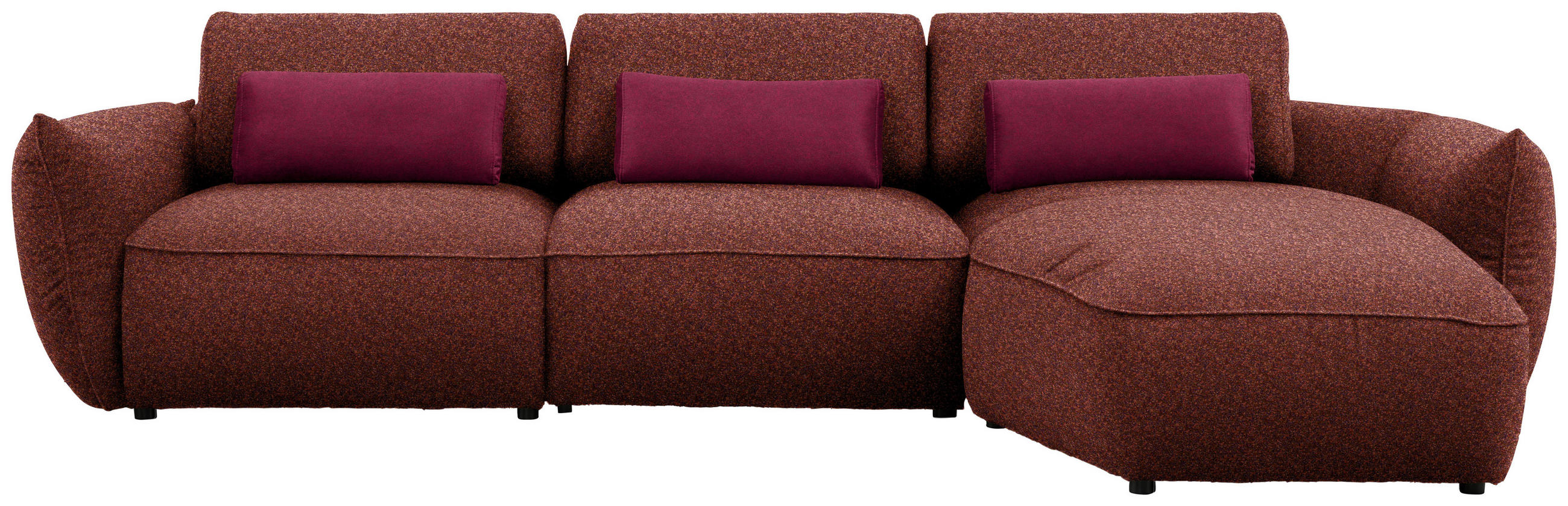Belluti Ecksofa Bordeaux 340x190 cm