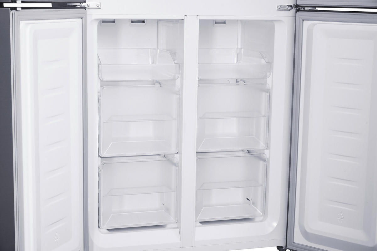 MULTI-DOOR W-CD 362 NFD E IX  - Silberfarben, Konventionell, Kunststoff/Metall (79/180/62cm) - Wolkenstein