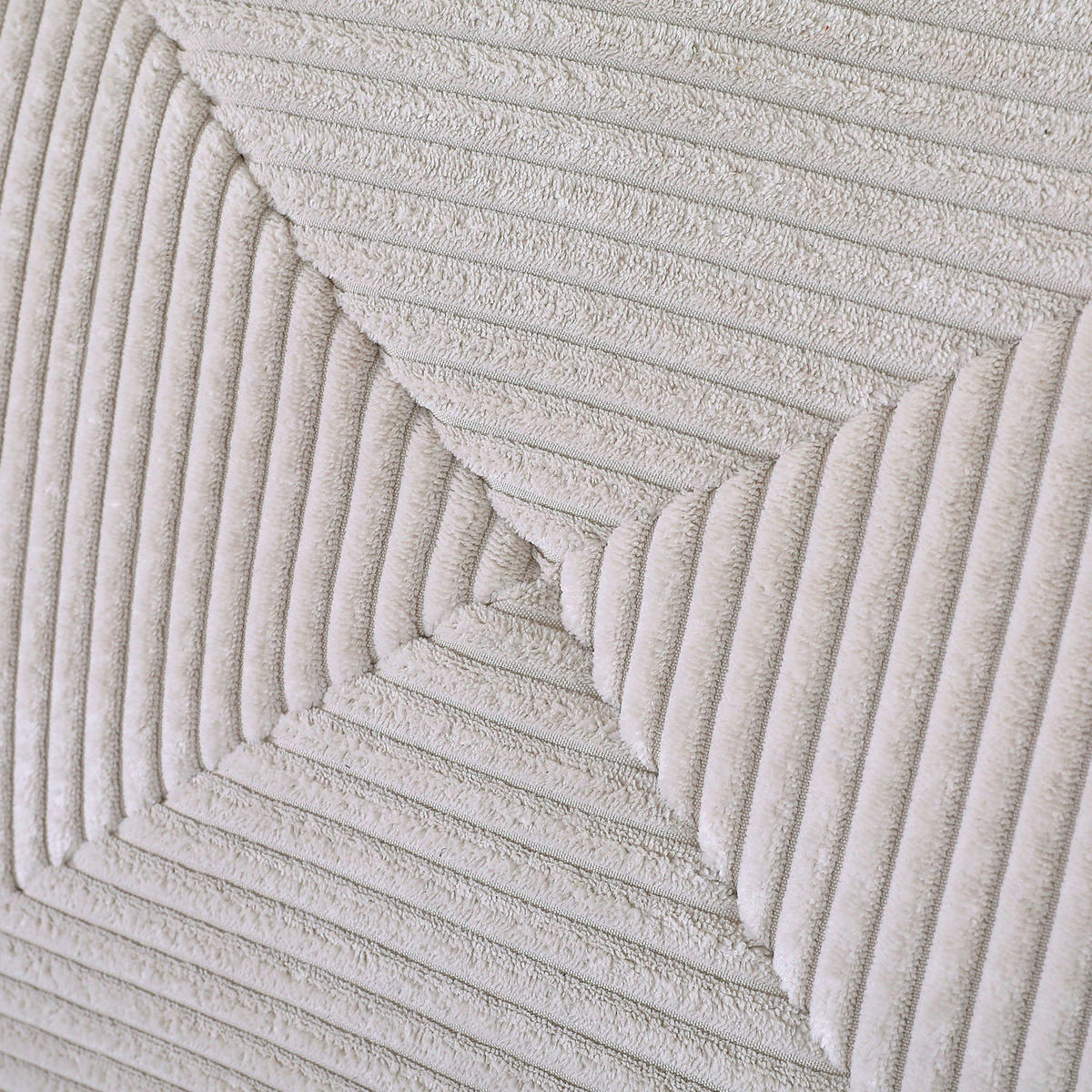 SCHLAFSOFA  mit Stoffauswahl, Liegefunktion, Schlafen auf Sitzhöhe, Rücken echt Cord Naturfarben  - Schwarz/Naturfarben, KONVENTIONELL, Textil/Metall (200/78/95cm) - home24