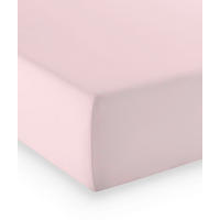 BOXSPRING-FIXLEINTUCH - Hellrosa, Basics, Textil (90-100/200-210cm) - Fleuresse