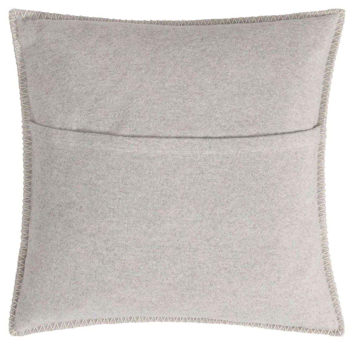 ZIERKISSEN  50/50 cm   - Hellgrau, Basics, Textil (50/50cm) - David Fussenegger