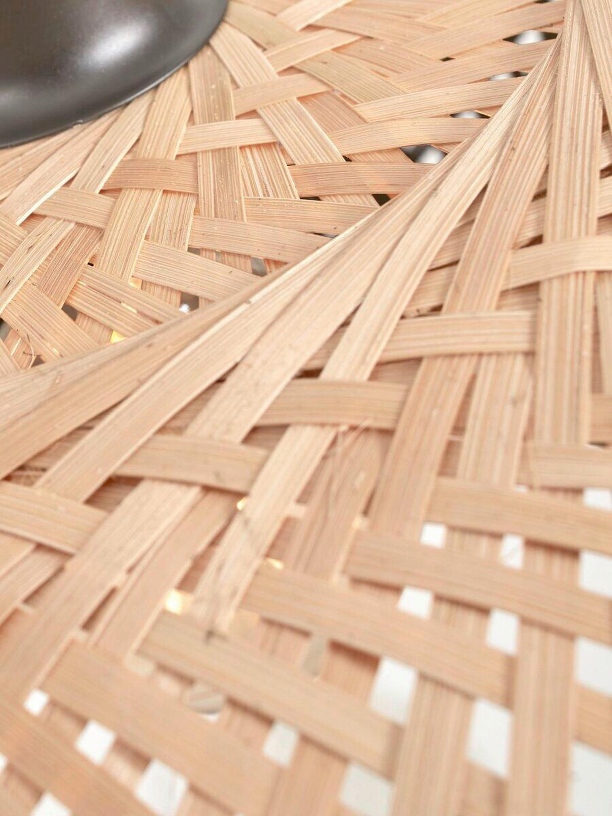 DECKENLEUCHTE GOOD&MOJO 30/8 cm  - Naturfarben, Trend (30/8cm) - Good & Mojo