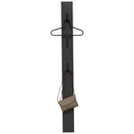 GARDEROBENPANEEL  in 15/170/3 cm  - Graphitfarben/Schwarz, Design, Holzwerkstoff (15/170/3cm) - Voleo