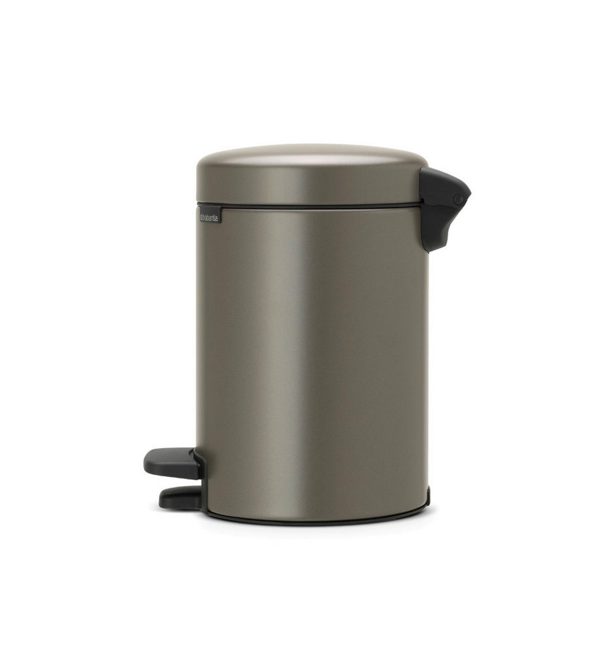 ODPADKOVÝ KOŠ  3 l - platinová, Design, kov/plast (16,8/26,4/23,5cm) - Brabantia