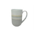 KAFFEEBECHER  480 ml   - Beige/Grau, Trend, Keramik (8,8/13,2cm) - Landscape