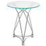 BEISTELLTISCH in Nickelfarben - Nickelfarben, Design, Glas/Metall (45,7/54,6cm) - Xora BEISTELLTISCH in Nickelfarben - Nickelfarben, Design, Glas/Metall (45,7/54,6cm) - Xora