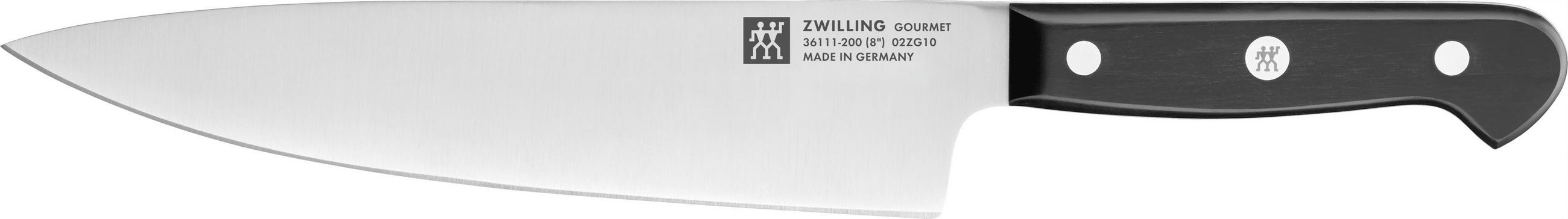 KOCHMESSER ZWILLING® GOURMET  - Silberfarben/Schwarz, Basics, Kunststoff/Metall - Zwilling