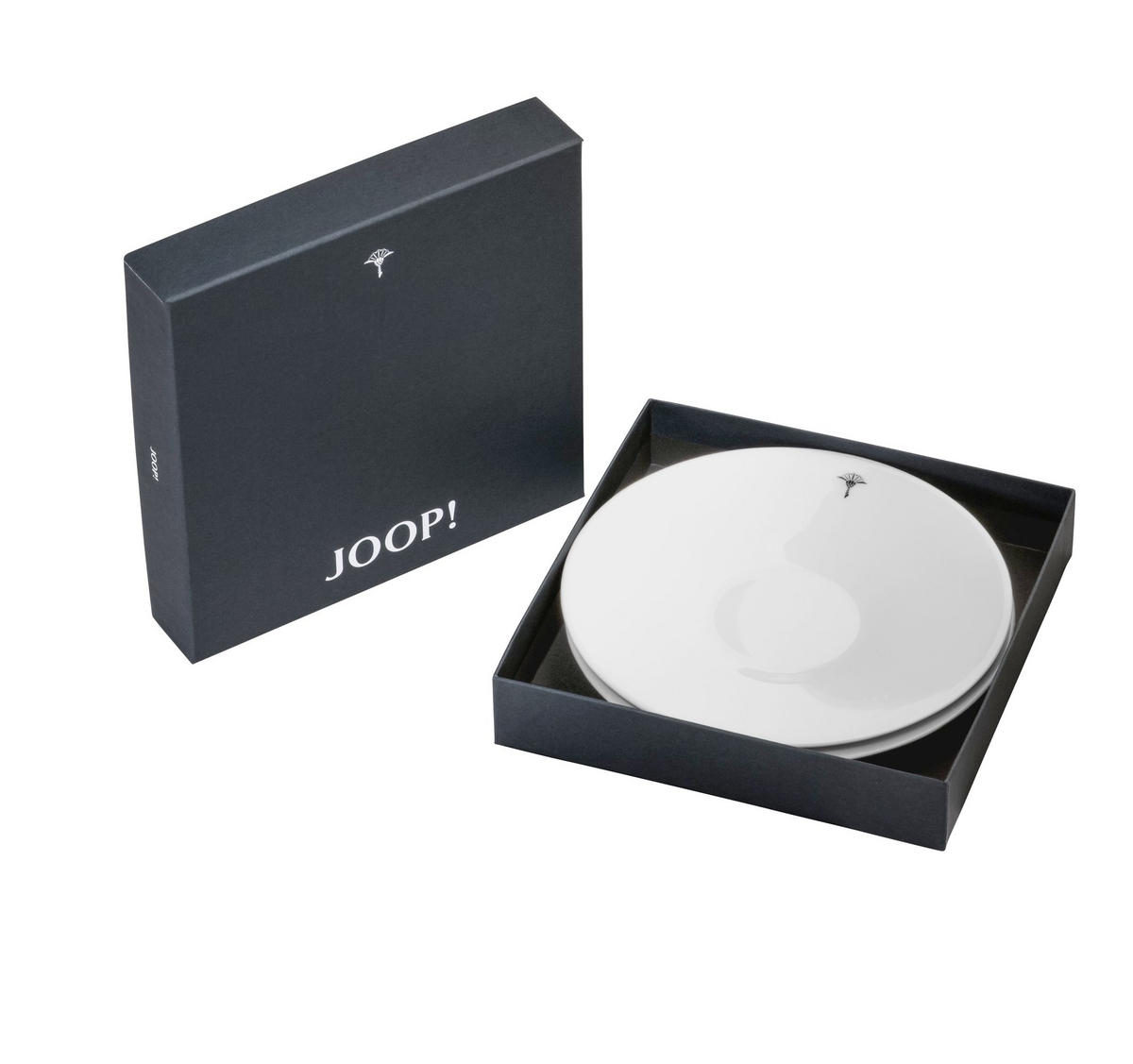 UNTERTASSENSET - Weiß, Design, Keramik (15,5cm) - Joop!