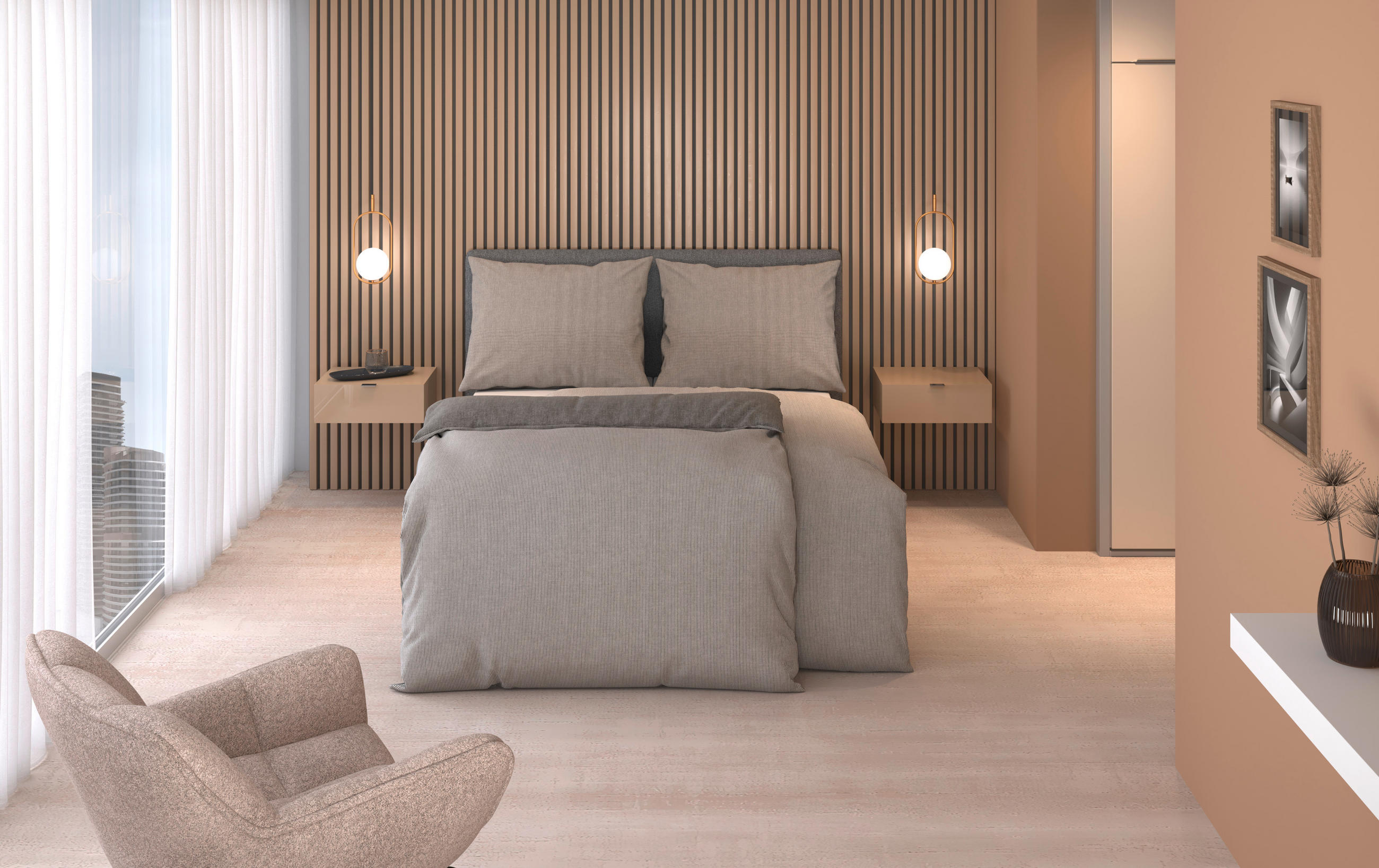 BETTWÄSCHE OLIF Flanell 140/200 cm  - Hellgrün, Basics, Textil (140/200cm) - Marc O'Polo