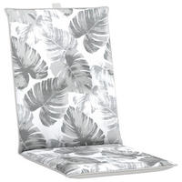 SESSELAUFLAGE in Grau, Weiß, Hellgrau Uni  - Hellgrau/Weiß, Basics, Textil (48/5/105cm)