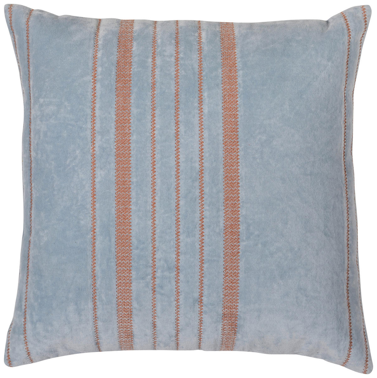 ZIERKISSENSET  45/45 cm   - Blau/Naturfarben, Basics, Textil (45/45cm) - Livetastic