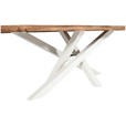 TISCHGESTELL in Metall 160/70/72 cm - Creme, Design, Metall (160/70/72cm) - Landscape