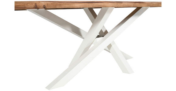 TISCHGESTELL in Metall 160/70/72 cm - Creme, Design, Metall (160/70/72cm) - Landscape