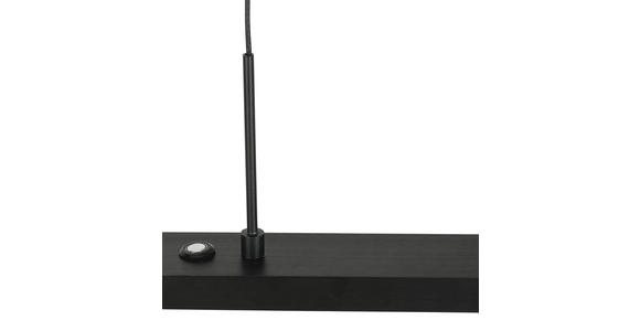 LED-HÄNGELEUCHTE 120/20/200 cm - Schwarz, Design, Glas/Kunststoff (120/20/200cm) - Dieter Knoll