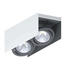 DECKENLEUCHTE - Schwarz/Weiß, Design, Metall (31/13/11cm)