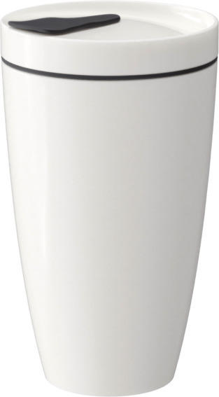 COFFEE-TO-GO-BECHER  - Weiß, Basics, Keramik (350ml) - like.Villeroy & Boch