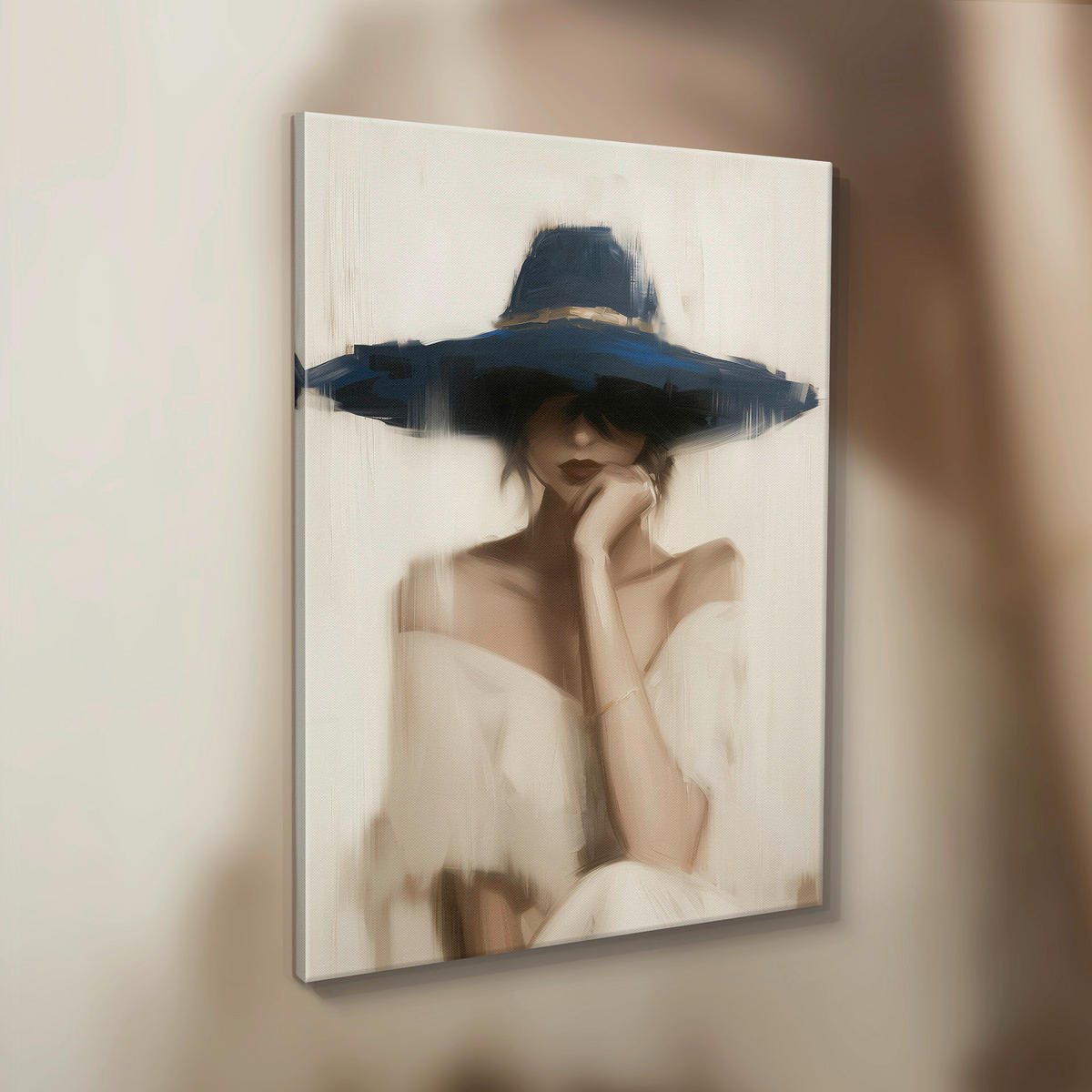 LEINWANDBILD Frauen 70/100 cm  - Multicolor, Basics, Holz/Textil (70/100cm)