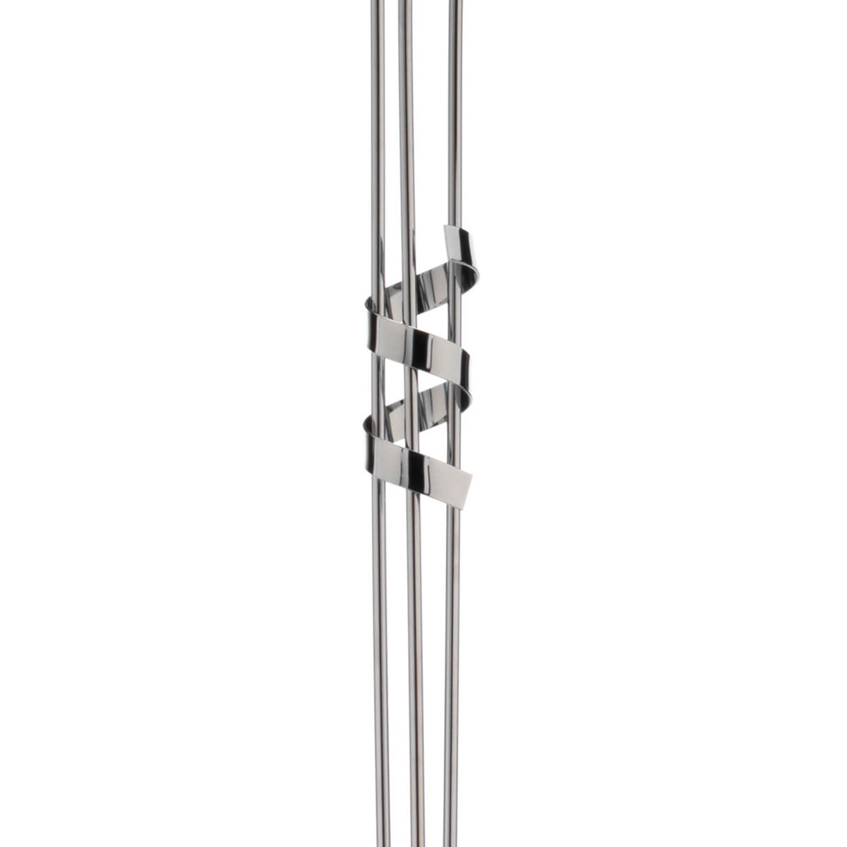 STEHLEUCHTE 55/190 cm    - Chromfarben, Design, Metall (55/190cm)