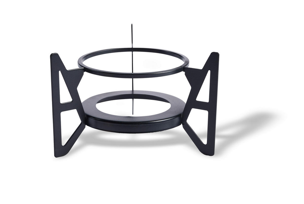 FONDUESET  - Edelstahlfarben/Schwarz, Basics, Metall - Homeware Profession.