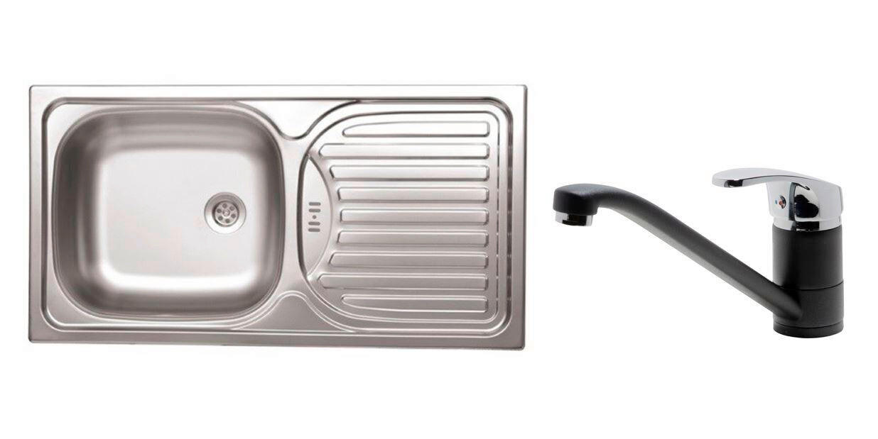 SET SUDOPERA I SLAVINE - boje aluminija, Basics, metal (76/44cm)