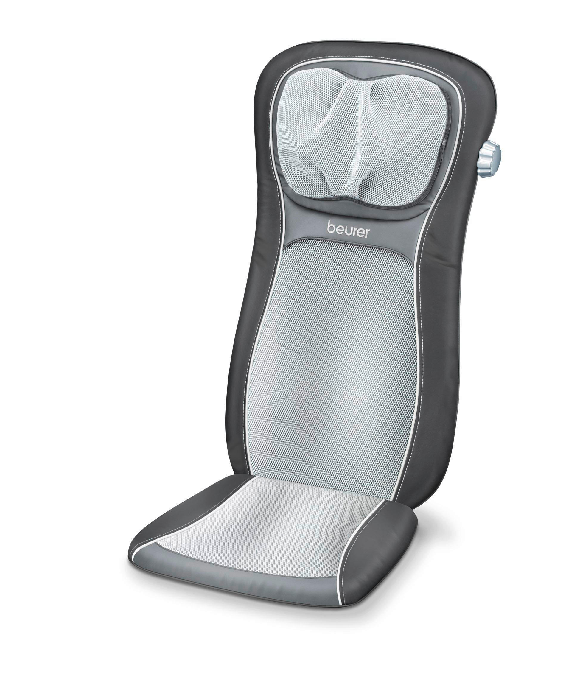 MASSAGESITZAUFLAGE - Grau, Basics (19,3/46,2/83,3cm) - Beurer