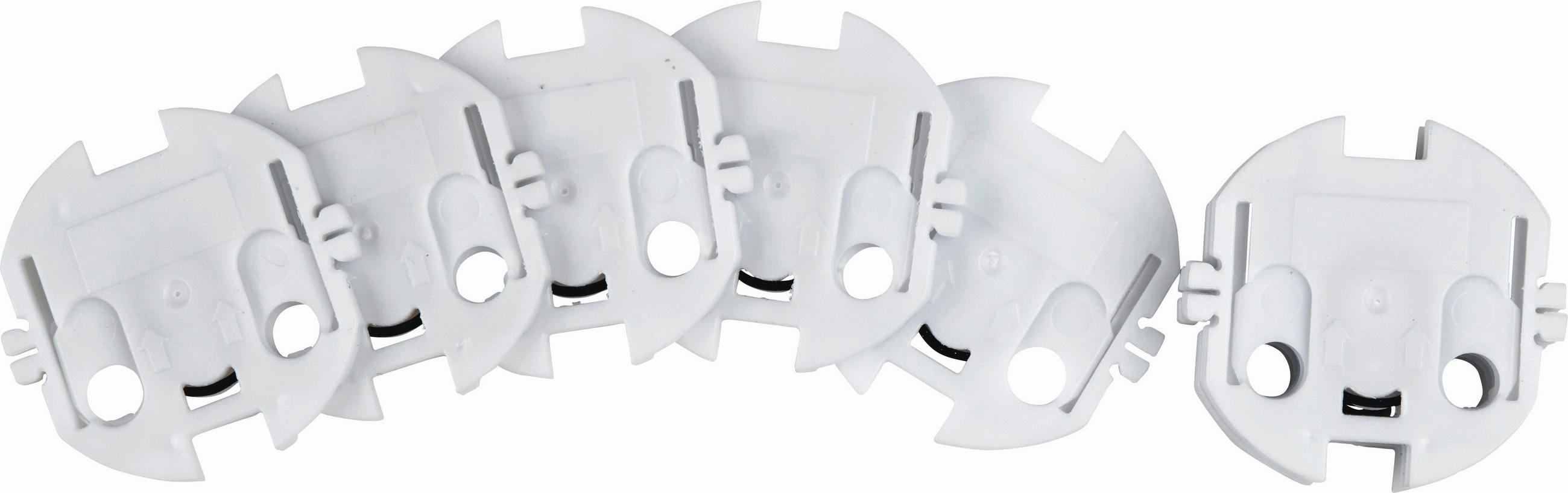 ŠTITNIK ZA UTIČNICE - bela, Osnovno, plastika (17.5/9.9cm) - My Baby Lou