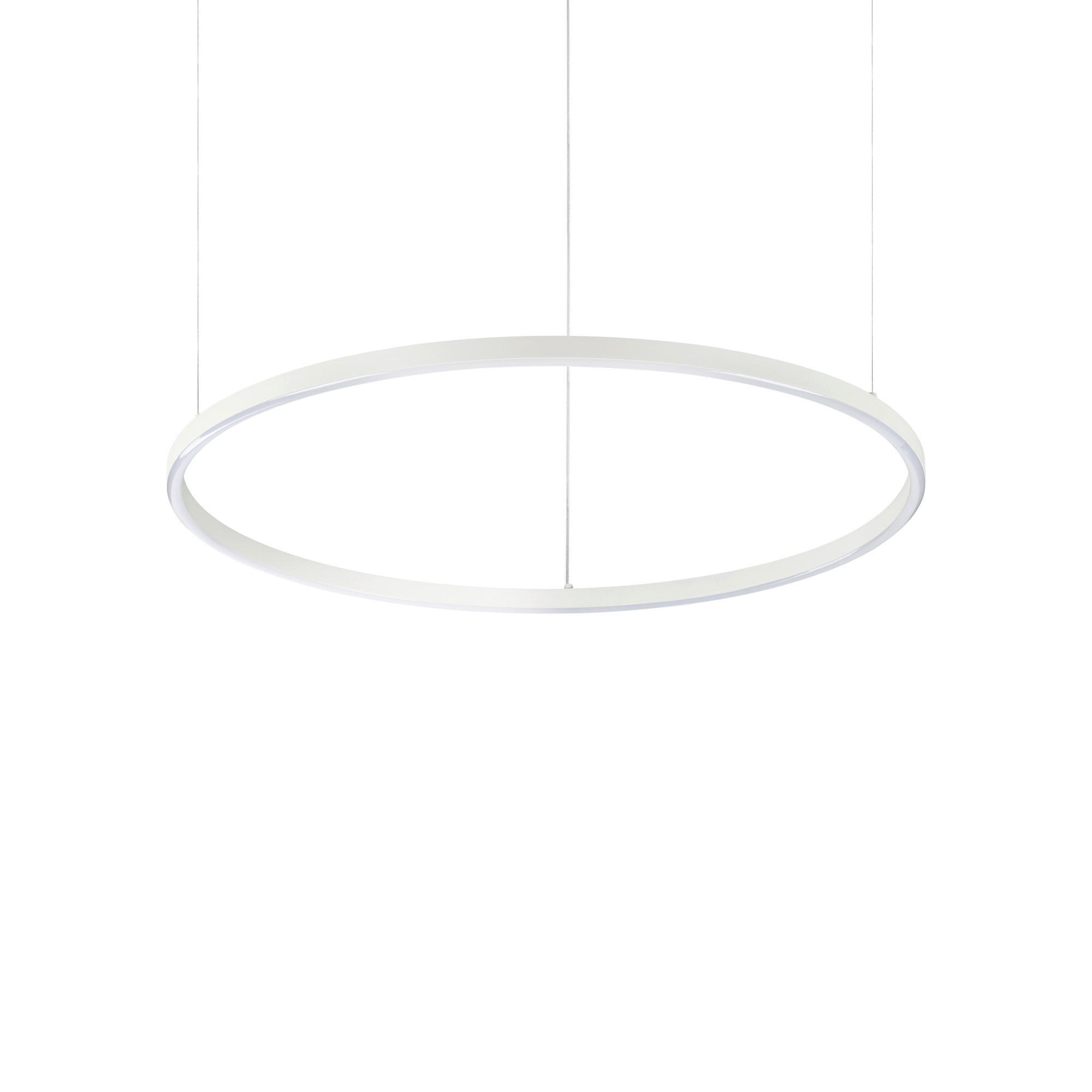 LED-HÄNGELEUCHTE Oracle Slim 70/27,5/202,5 cm   - Weiß, Design, Kunststoff/Metall (70/27,5/202,5cm) - Ideal Lux