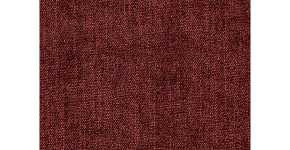 ECKSOFA in Flachgewebe Rot  - Rot/Schwarz, Design, Textil/Metall (252/191cm) - Dieter Knoll