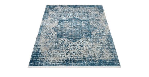 WEBTEPPICH 67/130 cm Tesoro Blau  - Blau, Design, Textil (67/130cm) - Dieter Knoll