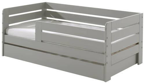KINDER-/JUNIORBETT 70/140 cm  in Grau  - Kieferfarben/Grau, MODERN, Holz/Holzwerkstoff (70/140cm) - MID.YOU