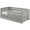 KINDER-/JUNIORBETT 70/140 cm  in Grau  - Kieferfarben/Grau, MODERN, Holz/Holzwerkstoff (70/140cm) - MID.YOU