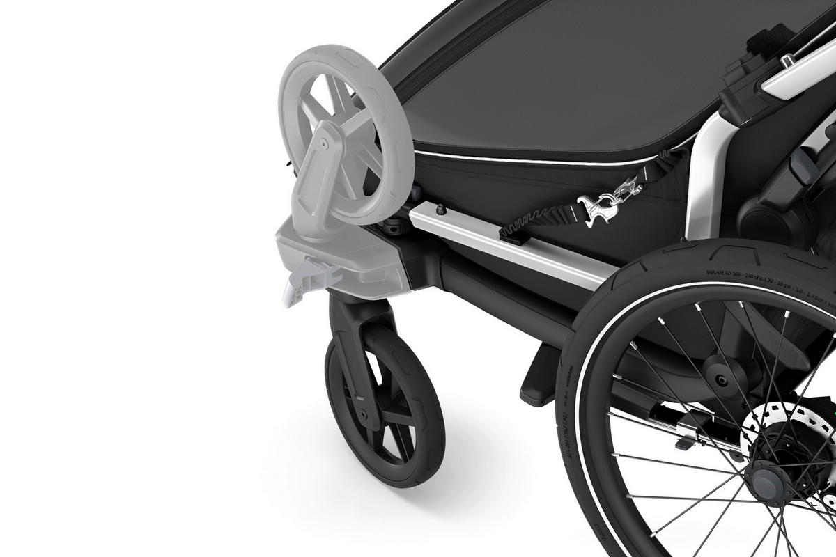 FAHRRADANHÄNGER   Chariot Sport2 dbl  - Schwarz, Basics, Textil/Metall (88/34/73cm) - Thule