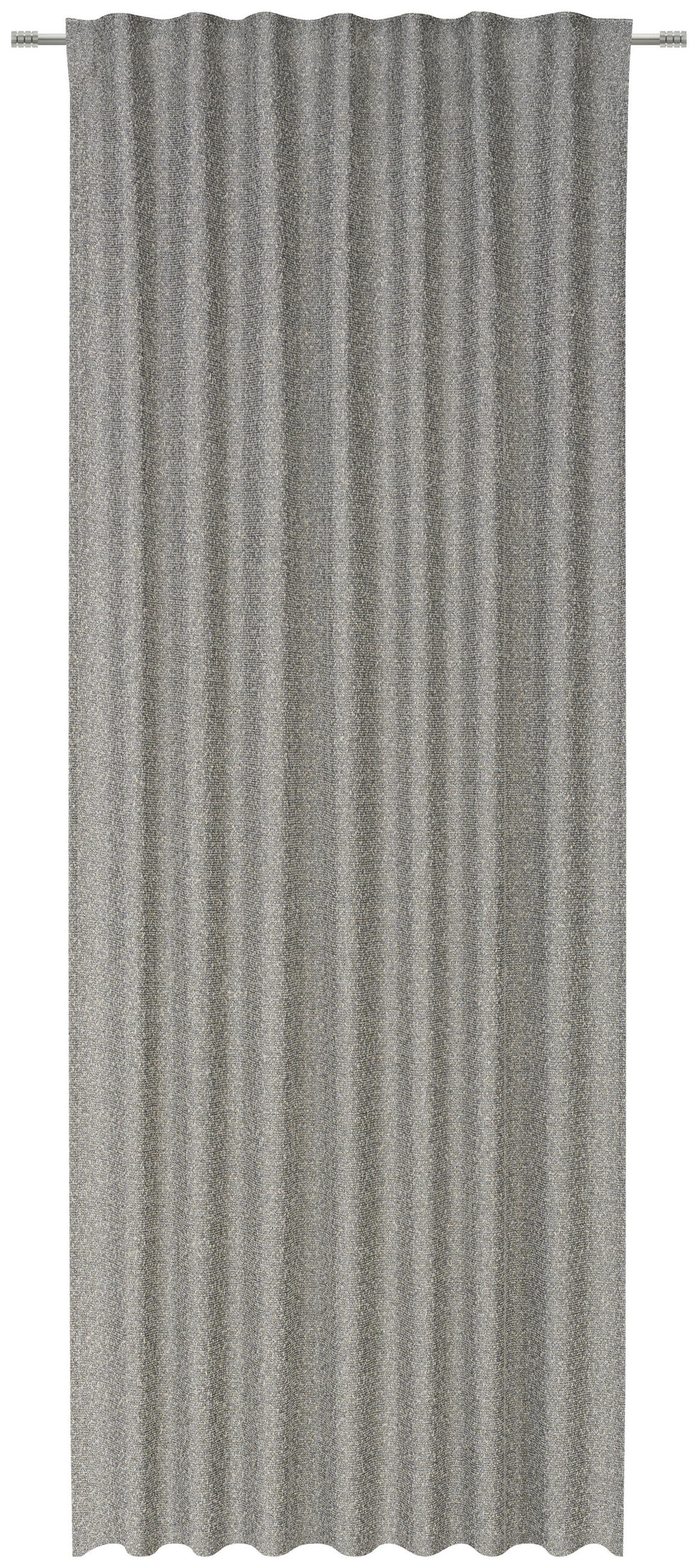 FERTIGVORHANG blickdicht  - Anthrazit, Basics, Textil (140/245cm) - Dieter Knoll